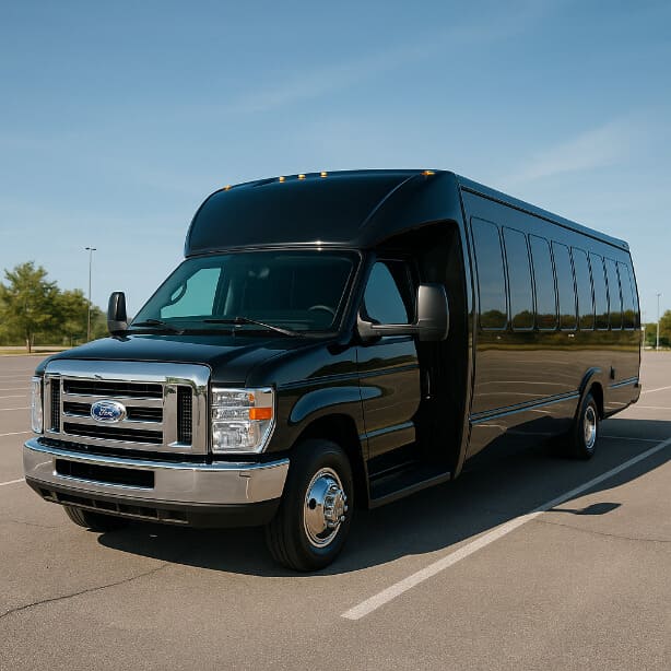 Minneapolis Shuttle Bus Rentals 18 Passenger Shuttle Bus